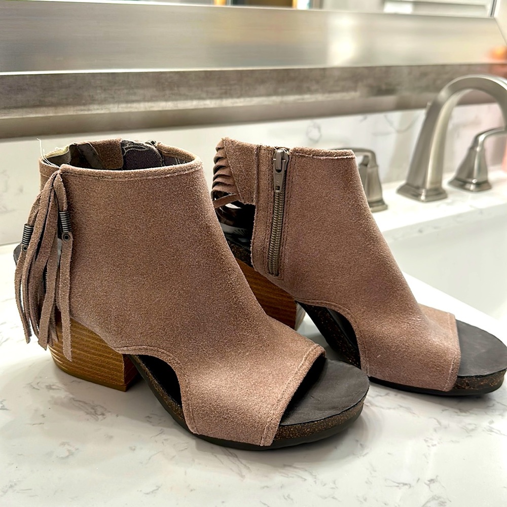 Free Spirit Leather Booties